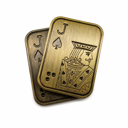 playing card fidget slider